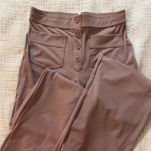 Halara High Waisted Straight Leg Casual Pants Casual Pants.